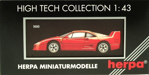 Ferrari F40 (1987) Herpa 1/43