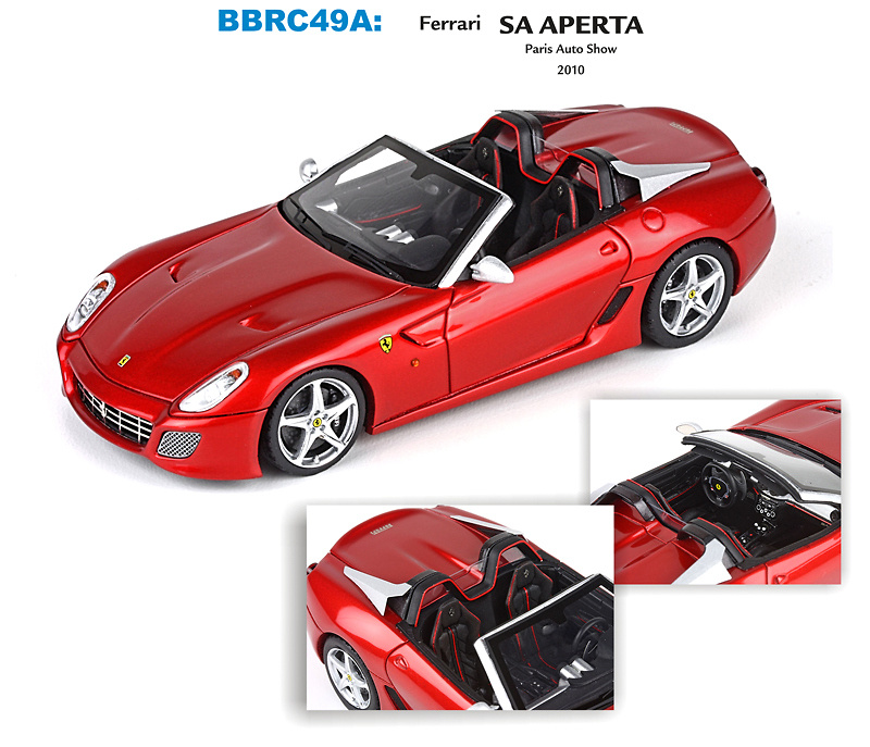 Ferrari SA Aperta (2010) BBR BBRC49A 1/43 