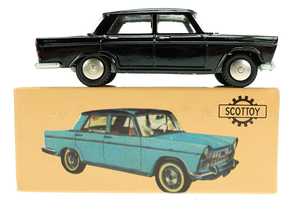 Fiat 1800 (1960) Scott SCOTT24 1/50 Fiat 1800 (1960) Scottoy 24 color negro
