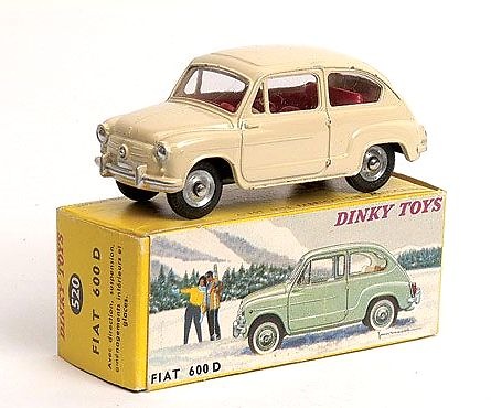 Fiat 600 (1962) Dinky Toys DT01 1/43 
