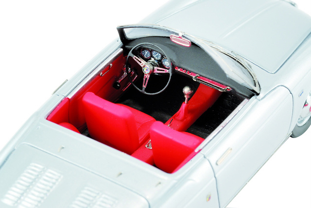 Fiat Abarth 850 cabriolet (1959) abierto Plata 