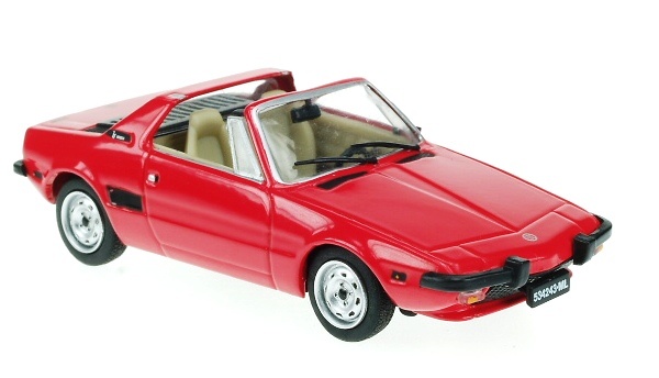 Fiat 124 Spider as en rojo vitesse escala 1:43 nuevo embalaje original