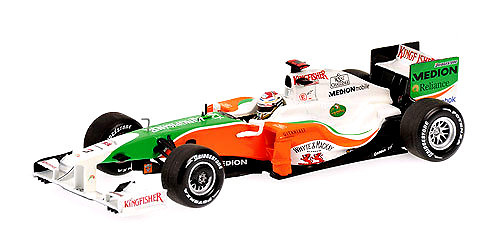 Force India VJM02 nº 20 Adrian Sutil (2009) Minichamps 400090020 1/43 