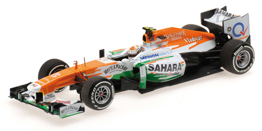 Force India VJM06 Adrian Sutil (2013) Minichamps 410130015 1:43 