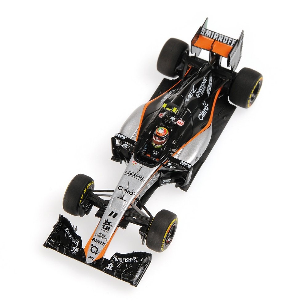 Force India VJM08 nº 11 Sergio Pérez (2015) Minichamps 417150011 1:43 