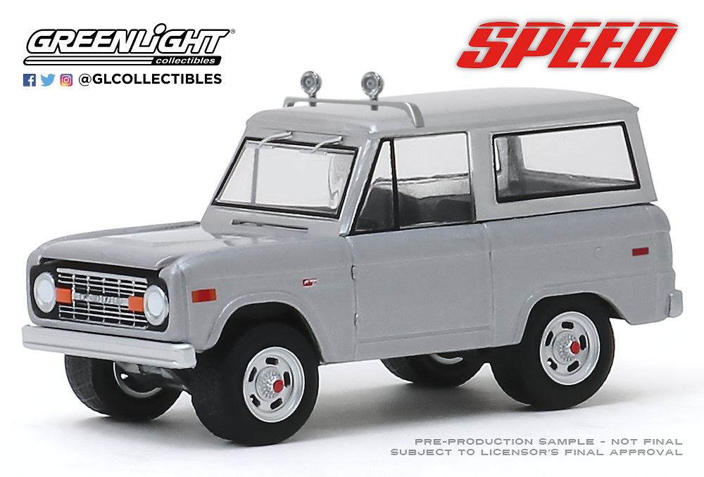 Ford Bronco (1970) pelicula Speed (1994) - Jack Traven's Greenlight 44860E 1/64 
