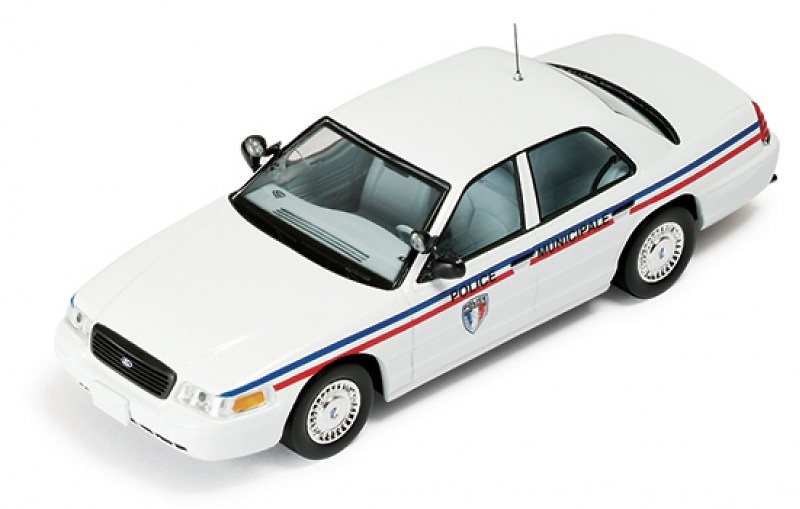 Ford Crown Policia Municipal Montpellier Ixo MOC067 1/43 