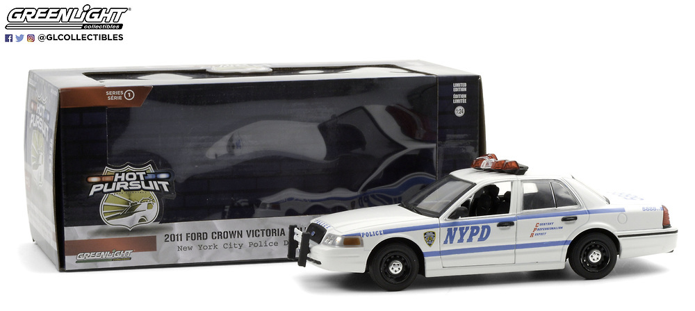 Ford Crown Victoria Police (NYPD) (2011) Greenlight 85513 1/24 