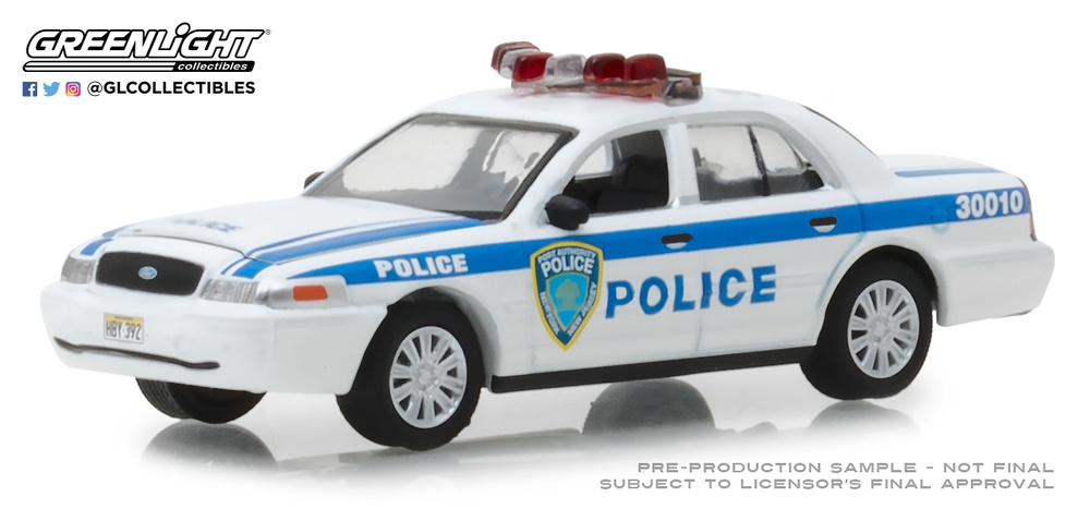 Ford Crown Victoria Policia Portuaria de Nueva York y Nueva Yersey (2003) Greenlight 30010 1/64 