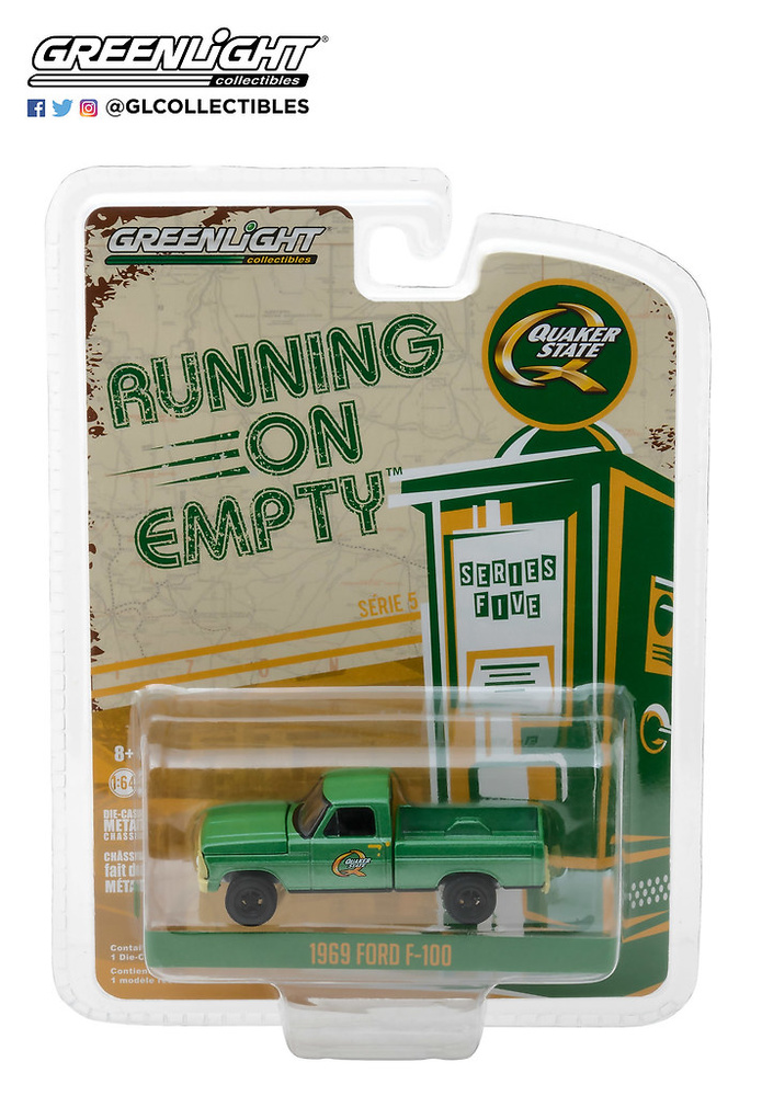 41050-D 1:64 Running on Empty Series 5 - 1969 Ford F-100 Quaker State 