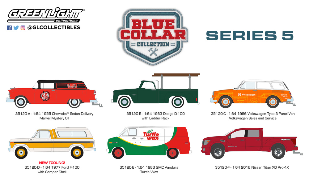 35120 1:64 Blue Collar Collection Series 5 