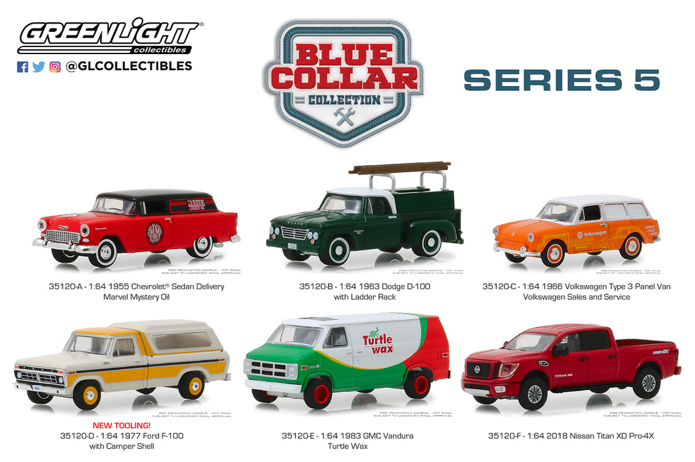 35120 1:64 Blue Collar Collection Series 5 