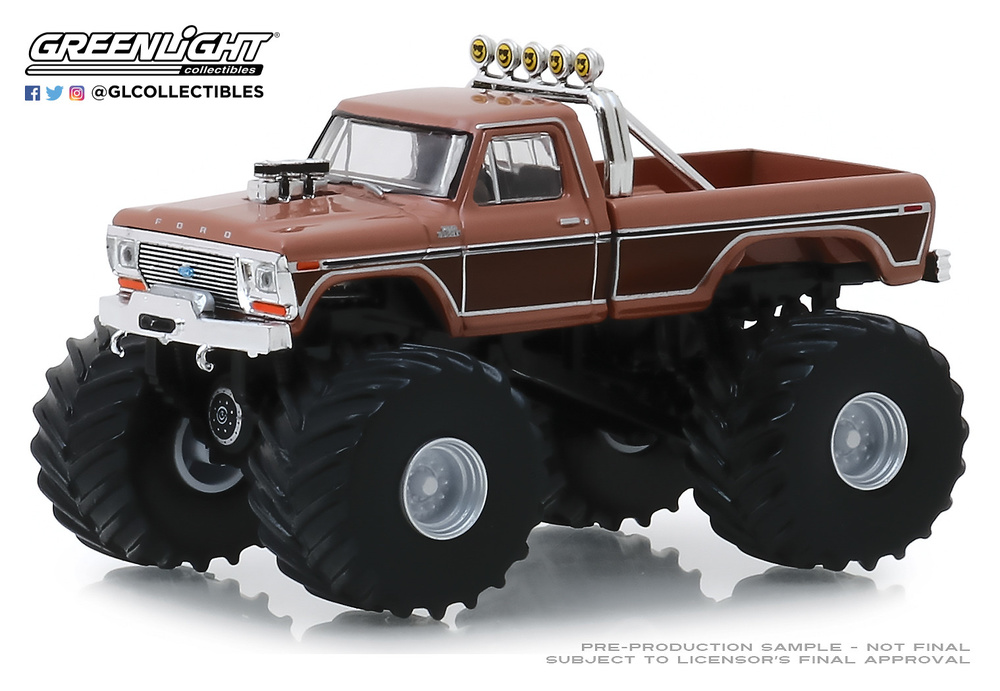 Ford F-350 Monster Truck (1978) Greenlight 49050A 1/64 