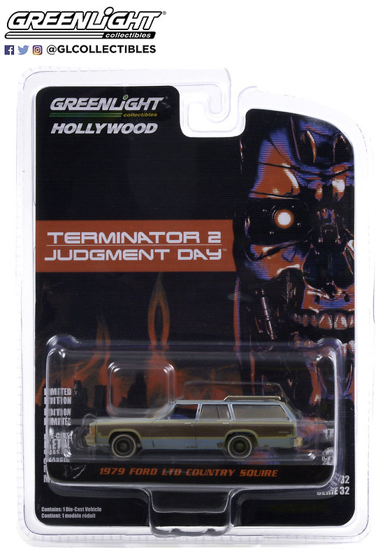 Ford LTD Country Squire (1971) - Terminator 2: Judgment Day Greenlight 44920C 1/64 