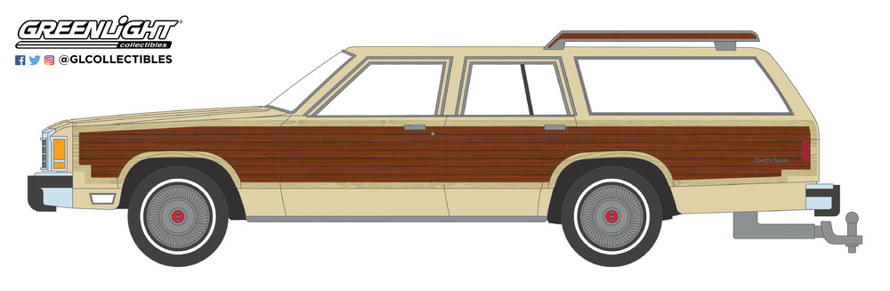 Ford LTD Country Squire (1985) Greenlight 19910-F 1/64 