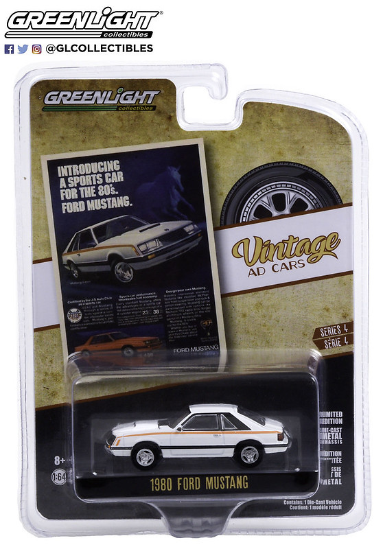 Ford Mustang (1980) Greenlight 39060D 1/64 