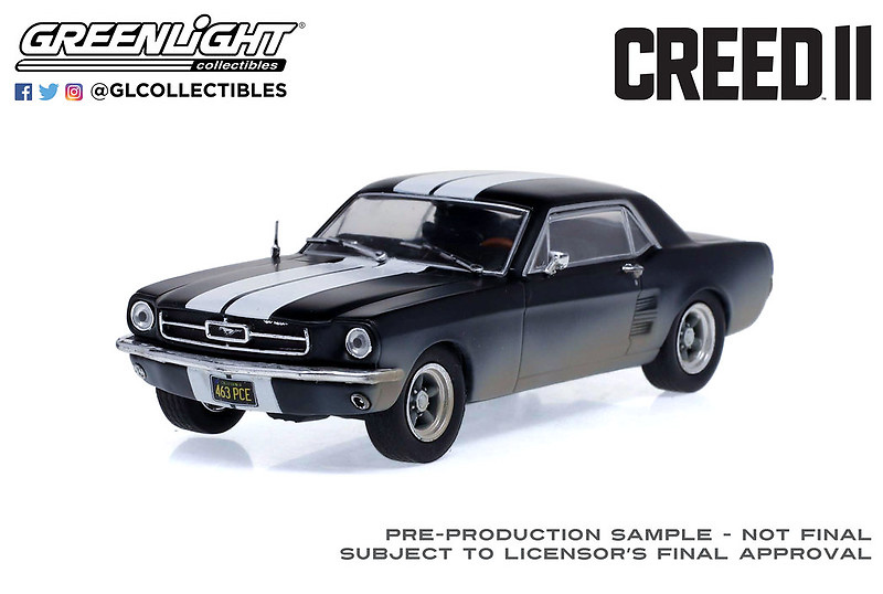 Ford Mustang - Adonis Creed's - versión sucia (1967) Greenlight 86621 1/43 
