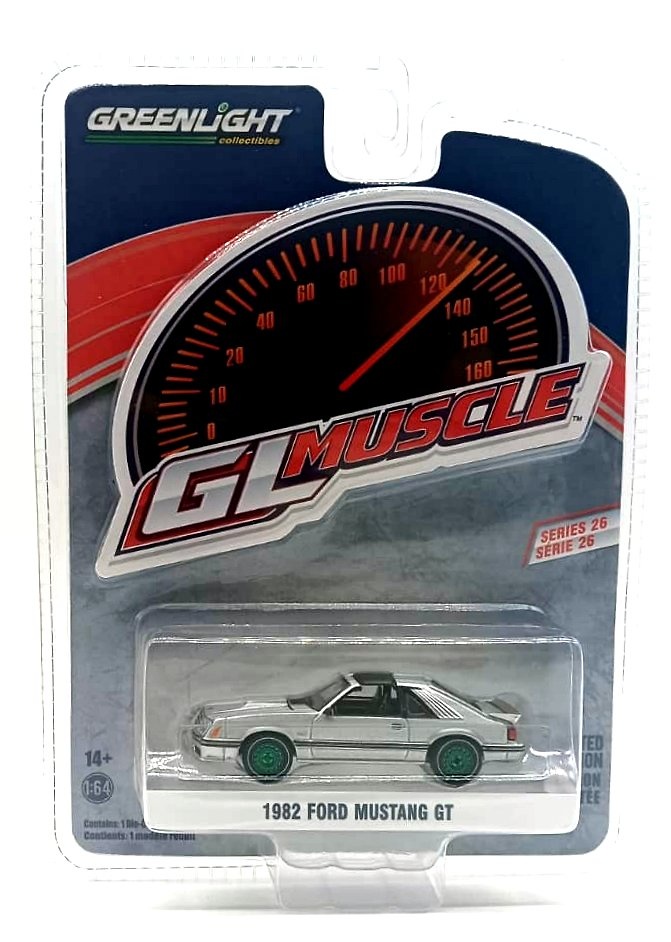Ford Mustang GT (1982) Green Machine 13310D 1/64 