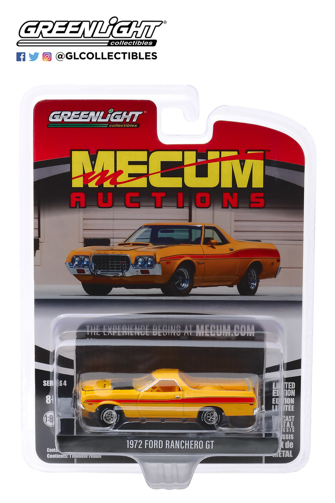 Ford Ranchero GT (1972) Mecum Auctions Las Vegas 2018 Greenlight 37190D 1/64 