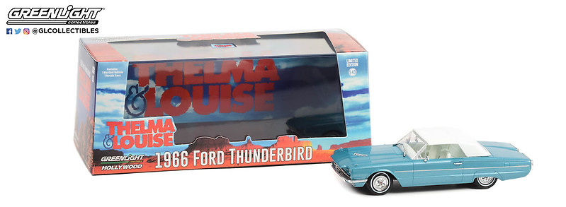 Ford Thunderbird capota cerrada (1966) Thelma & Louise (1991) Greenlight 86619 1/43 