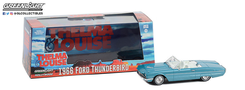 Ford Thunderbird descapotado (1966) Thelma & Louise (1991) Greenlight 86617 1/43 