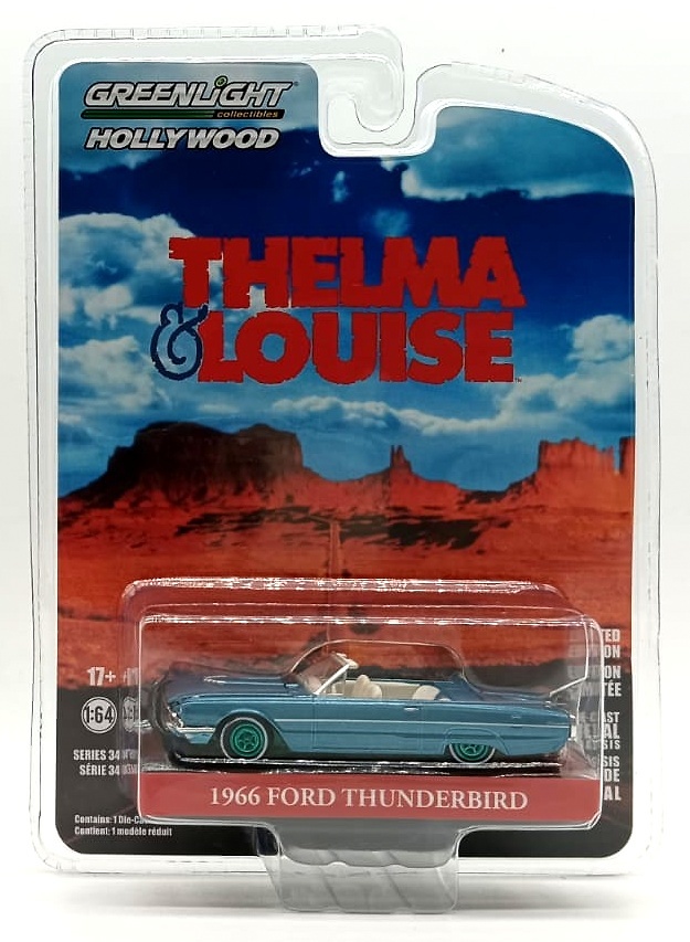 Ford Thunderbird - Thelma & Louise (1966) Greenn Machine 1/64 
