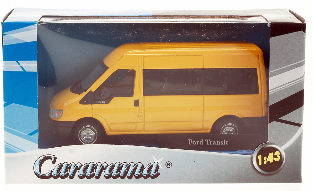 Ford Transit Acristalada Techo Alto (2006) Cararama 1/43 