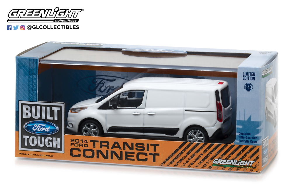 Ford Transit Connect - V408 (2014) Greenlight 86044 1/43 