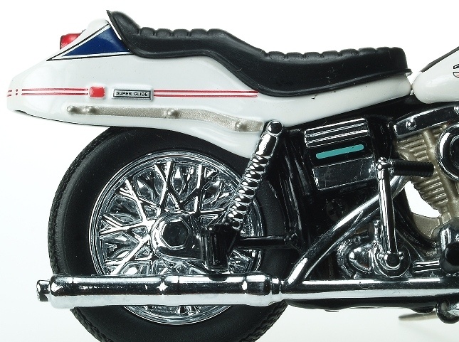 Harley Davidson Super Glide (1971) Franklin Mint B11WC30 1/24 