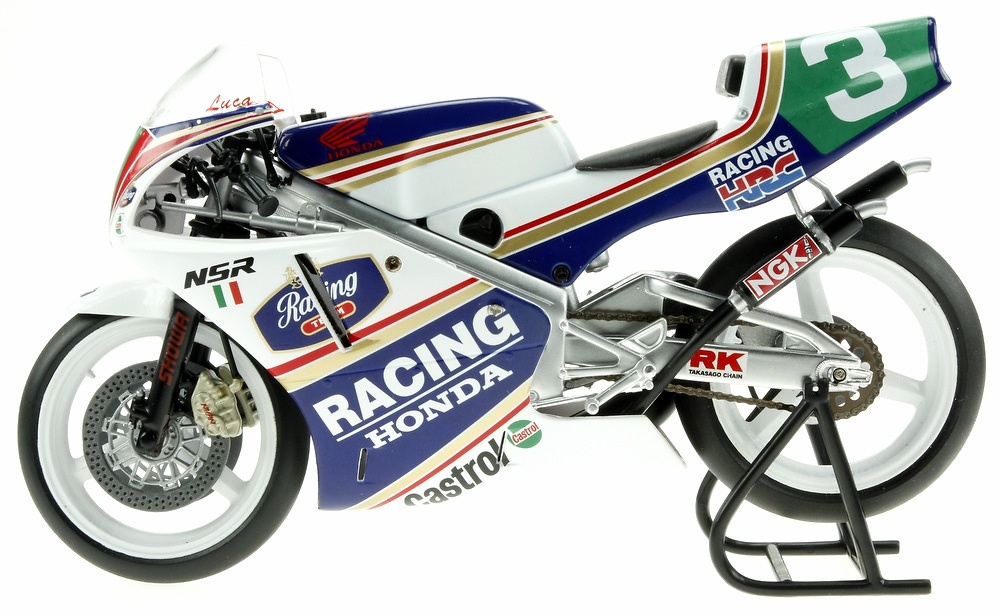 Honda NSR250 nº 3 Luca Cadalora (1991) Altaya MC06 1/12 