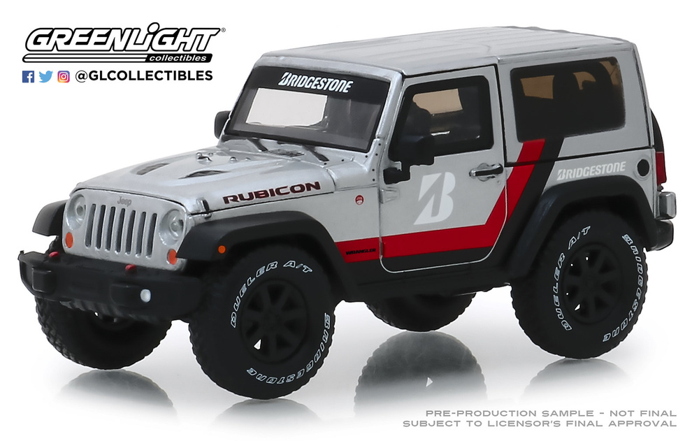 Jeep Wrangler Rubicon - Bridgestone Racing (2014) Greenlight 86174 1/43 