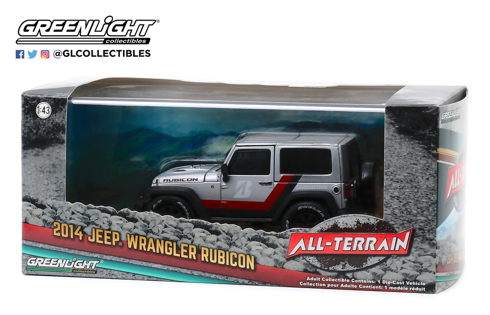 Jeep Wrangler Rubicon - Bridgestone Racing (2014) Greenlight 86174 1/43 
