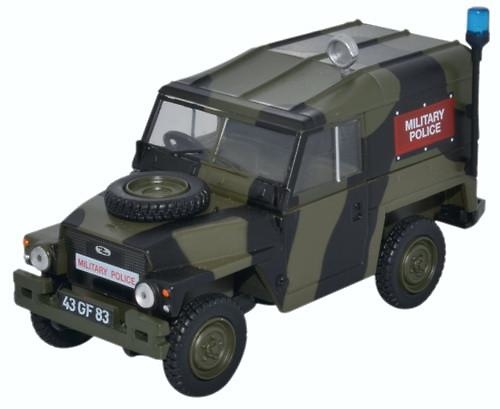Land Rover 1/2 Ton Ligero Policia Militar (1968) Oxford 43LRL001 1/43 