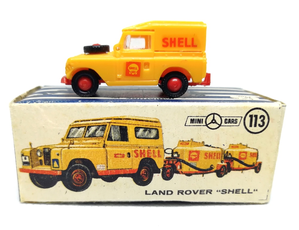 Land Rover Shell Aeropuertos Mini-Cars 113 1/86 