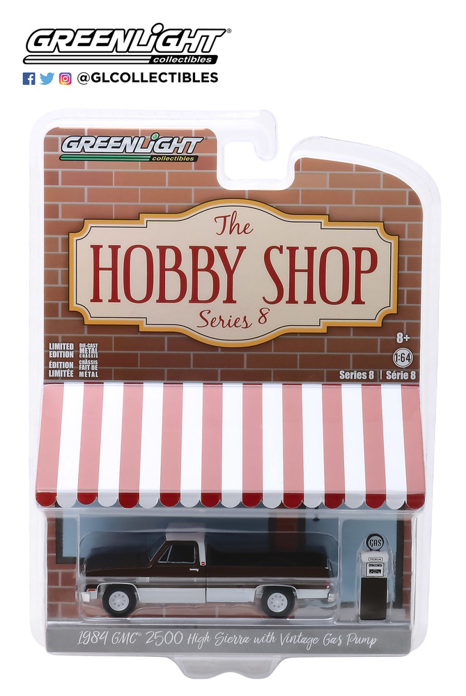 Lote de 6 unidades The Hobby Shop Series 8 Greenlight 97080 1/64 