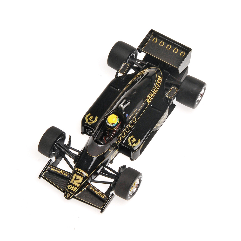 Lotus 97T nº 12 Ayrton Senna (1985) Minichamps 540854312 1:43 
