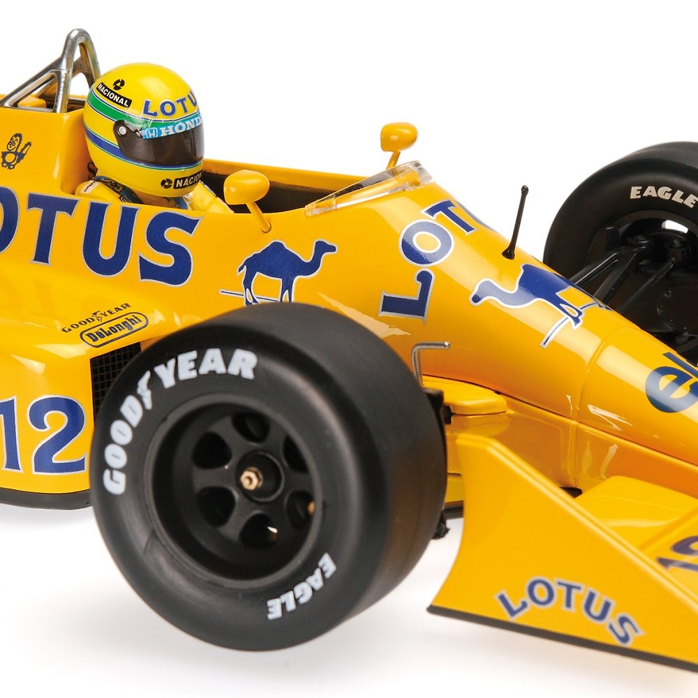 Lotus 99T nº12 Ayrton Senna (1987) Minichamps 540871812 1:18 
