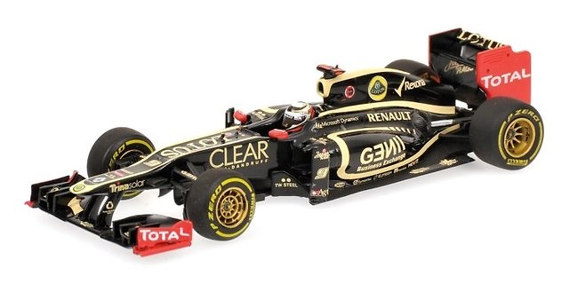 Lotus E20 nº 9 Kimi Raikkonen (2012) Minichamps 410120009 1/43 