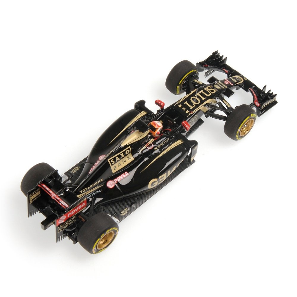 Lotus E23 nº 8 Romain Grosjean (2015) Minichamps 417150008 1:43 