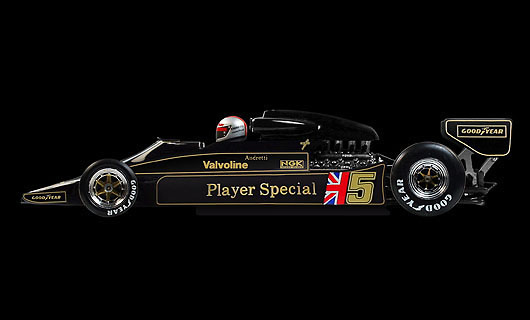 Lotus JPS tipo 77 - 78 - 79 firmado por Mario Andretti (1976-79) True Scale TSM11SS3 1/43 