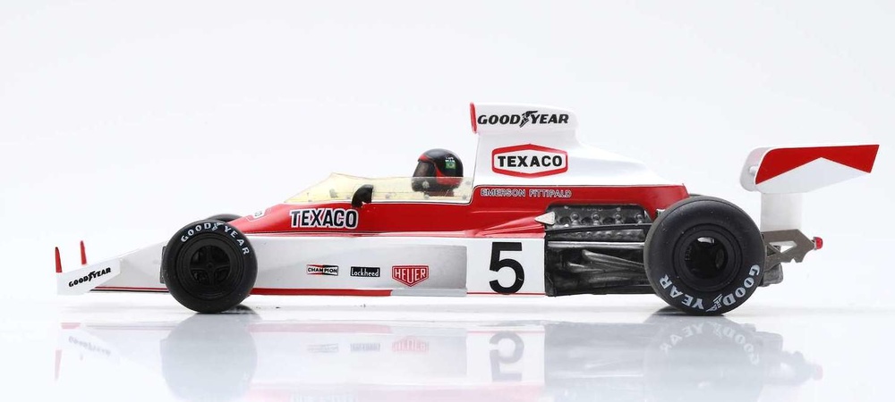Monoplaza Formula Uno Team McLaren M23 Gran Premio de Mónaco nº 5 Emerson Fittipaldi 1974 Spark S7147 escala 1:43 