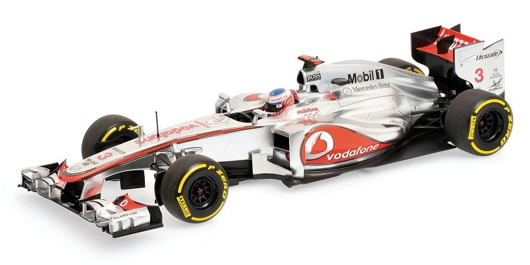 McLaren MP4-27 nº 3 Jenson Button (2012) Minichamps 1:18 530121803 