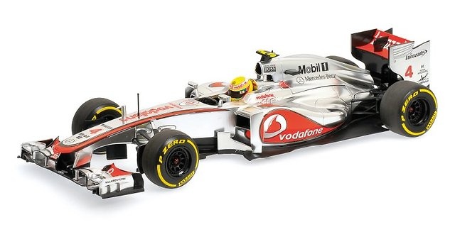 McLaren MP4-27 nº 4 Lewis Hamilton (2012) Minichamps 1:18 