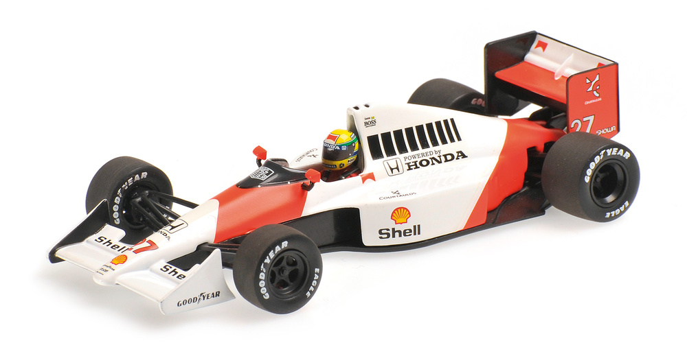McLaren MP 4-5B nº 27 Ayrton Senna (1990) Minichamps 540904327 1/43 