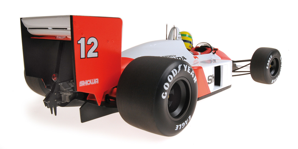 McLaren MP4/4 nº 12 Ayrton Senna (1988) Minichamps 540881212 1:12 