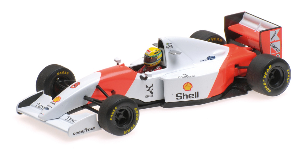 McLaren MP4/8 nº 8 Ayrton Senna (1993) Minichamps 540934308 1:43 