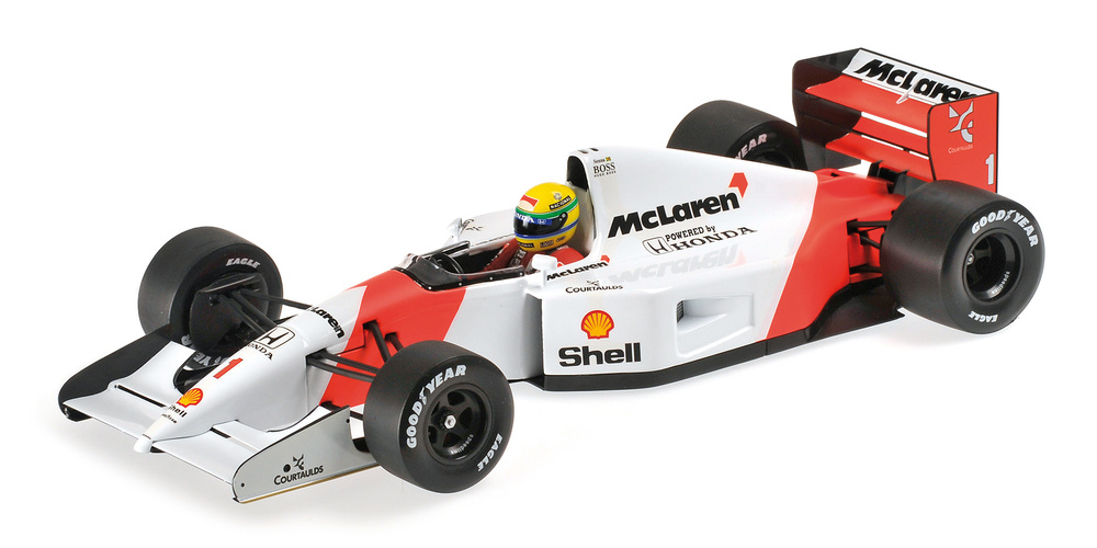 Mclaren MP4-7 nº 1 Ayrton Senna (1992) Minichamps 540921801 1:18 