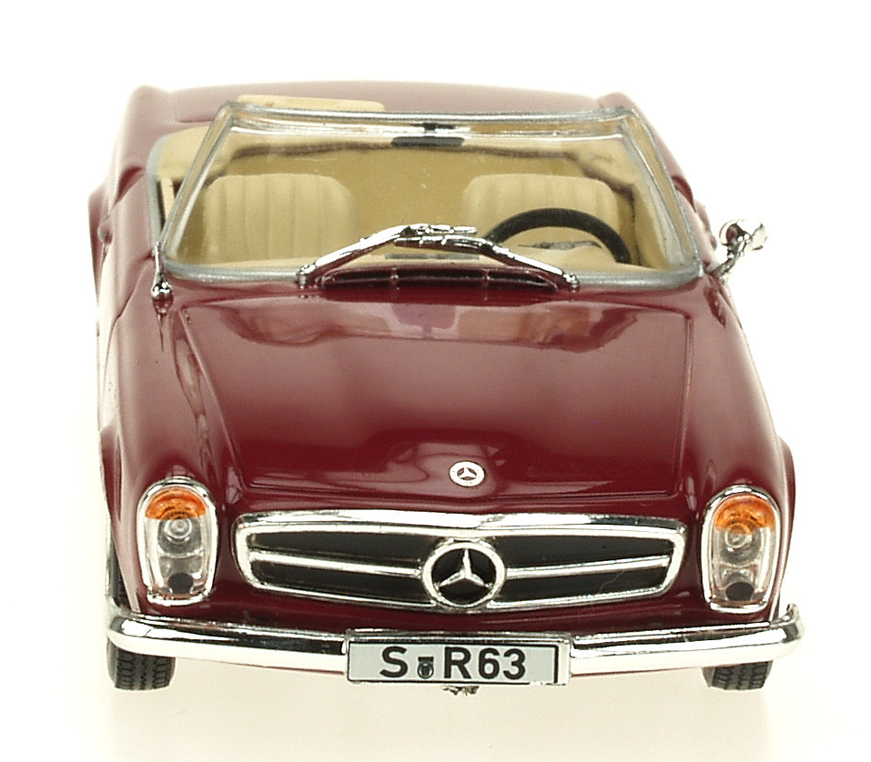 Mercedes Benz 230 SL Cabriolet -W113- (1963) White Box 186663 1:43 