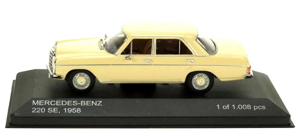 Mercedes 200/8 -W115- (1968) White Box 186660 1:43 
