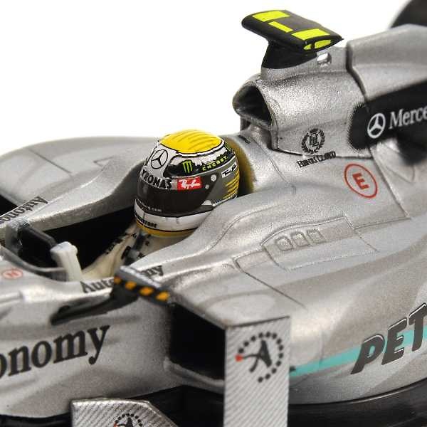 Mercedes MGP W01 nº 4 Nico Rosberg (2010) Minichamps 410100004 1/43 